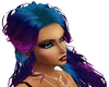 blue purple hair