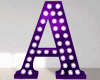 Anim Purple Letter A