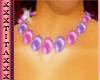 t| Pink Purple Necklaces