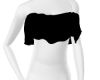 black ruffle shade