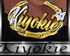 Kiyokie Gold Earring
