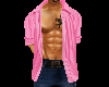 [SD] Open Shirt Pink