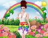 Rainbow Summer Dress W