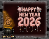 New Year Sign Rose
