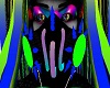 -x- neon gas mask