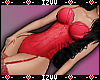 $$ Sexy Bodysuit Red