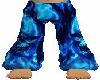 Blue Flame Pants