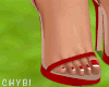 C~Red Btrfly Heels
