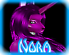 N! Pvc Pony Violet hair