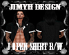 Jm J Open Shirt B/W