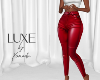 LUXE Leather Red