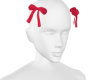 Red Hair Bows