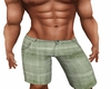 Mens Army green shorts