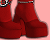 B Exclusive Boots Red