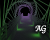 Green Walking Tunnel
