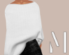 White Oversized Sweater