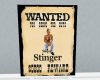 Stinger Wanted Poster