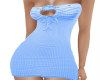 Blue Summer Knit Mini
