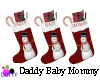 Stockings Dad Mom Baby