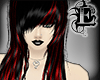 DCUK Blkred Hayley hair