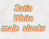Satin Male Slacks