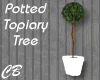 CB Potted Topiary Tree
