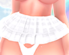 Plaid Skirt White