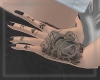 Rose Tattoo Nails