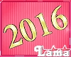 2016 New Year Sign