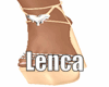 Gold Love heels
