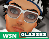 [wsn]GLASSES#WHITE