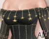 Aki Gold Stars Dress