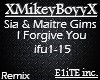 Sia - I Forgive You