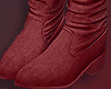 Autumn Winter Red Boots