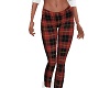 Slim Flannel Plaid Pants