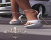 Violet WhiteOnyx Heels