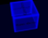 Blue Game Over Cube