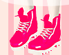 U' hot pink boots