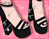 포도. Heels Black.
