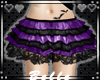 {B} Emo Purple Skirt