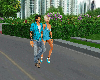 promenade couple