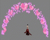  Pink Wedding Heart Arch