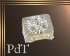 PdT K Diamond Ascot Pin