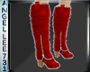 BOOTS RED/WHITE TRIM