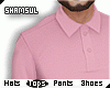 Soft Pink Polo