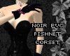 [P] pvc fishnet corset