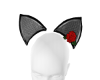 Lace Rose Cat Ears Red