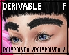 3D Xtra Fuzzy Eyebrows F