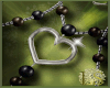 LS~Black Silk Necklace