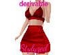 Cerise Halter & Skirt
